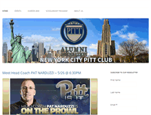 Tablet Screenshot of nycpittclub.com